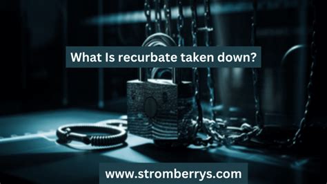 recur bate|The Story Behind Recurbate Taken Down In 2024